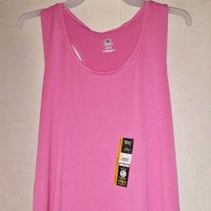 Athletic Works womens pink tank top size L (12-14) w-092